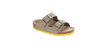 Dětské Arizona Birkenstock Birko-flor Regular Olivy Zelené | CZ 172VRW